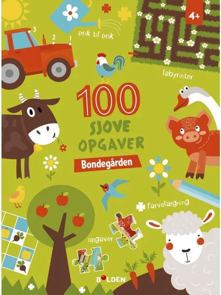 100 hauskaa tehtävää: Maatila (4-vuotiaasta alkaen) - Harrastus - pokkari